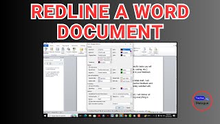 How To Redline A Word Document [upl. by Rafiq]