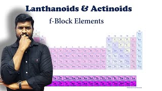 8Lanthanoids amp Actinoids  f block elements  CHEMISTRYTEACHu [upl. by Adahs]