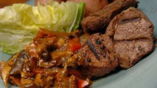 In the Kitchen with Ken  Venison Steaks with Shiitake Mushroom Sauce [upl. by Llerrit]