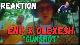 quotGunshotquot Schneller Song schnelle Brille Eno x Olexesh REAKTION [upl. by Atyekram]