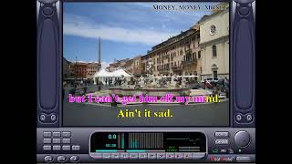 ABBA  Money Money Karaoke–Videoke  Playback [upl. by Galven948]