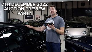 7th of December Classic Car Auction Video Catalogue part one with Paul Cowland [upl. by Nashom873]