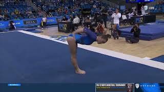 Norah Flatley Floor UCLA vs California 2022 9950 [upl. by Reteid]