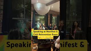 Speaking at the Manifestamp Chill Reinvention event🙏💛🙏🥳 [upl. by Pete]