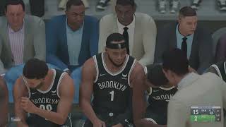 My NBA 2K22 Nets VS Bucks Q1 [upl. by Meneau]