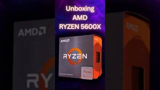 AMD RYZEN 5600X with 6 cores 12 unboxing amd ryzen 5600x [upl. by Novehs139]