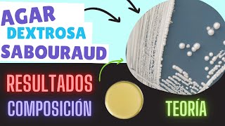 AGAR DEXTROSA SABOURAUD l AGAR DEXTROSA SABOURAUD MEDIO DE CULTIVO PARA HONGOS l AGAR DEXTROSA [upl. by Monteith]