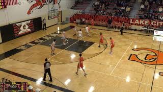 Lake City High vs Stewartville High Freshman Mens Basketball [upl. by Norrie]