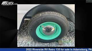 Beautiful 2022 Riverside RV Retro Travel Trailer RV For Sale in Adamsburg PA  RVUSAcom [upl. by Anitnegra182]