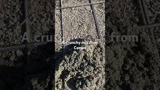 Got a crunchy mix from Cemex pumped it a 2 12 inch hose saw some rock more than one inch big [upl. by Notslah]