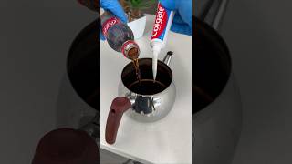 Cola ve Diş Macununu Karıştırın Sonucuna İnanmanız Mümkün Değil shorts tips cleaning [upl. by Lentha]