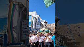 Procession of San Miguel  the Patron Saint of Torremolinos 😊😮 🇪🇸 shorts krieljan fyp [upl. by Royce]