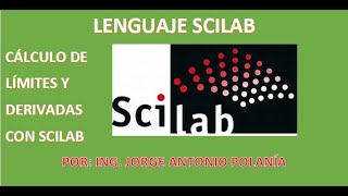 Límites y derivadas con Scilab [upl. by Raddi]