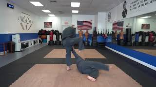 An example of the American Kenpo technique Tripping Arrow [upl. by Epstein]