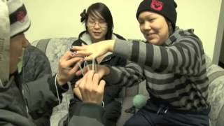 Inuit Youth String Games  Arviat Film Society [upl. by Stillas]