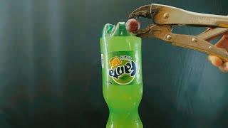 1000°C metal ball test against Fanta soft drink [upl. by Friederike579]