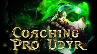 Udyr Jungle Coaching Pro sur LoL de Aeterna par Skyyart  ranked Silver [upl. by Leahcimsemaj849]