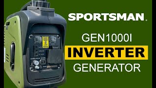 1000 Watt Gas Powered Inverter Generator [upl. by Anyehs]