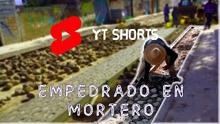 RESUMEN COMO CONSTRUIR EMPEDRADO EN VIALIDAD  EMPEDRADO AHOGADO EN CEMENTO  LTCM Shorts [upl. by Meurer]