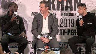 CRAWFORD VS KHAN  THE COMPLETE POST FIGHT PRESS CONFERENCE [upl. by Senecal]