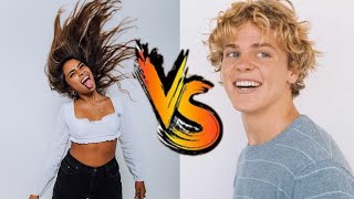 Sienna Mae Vs Jack Wright TikTok Compilation [upl. by Teillo]