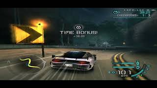 NFS Carbon  Challenge Series Silver Canyon Checkpoint Event GameplayAetherSX2 HD [upl. by Arny205]