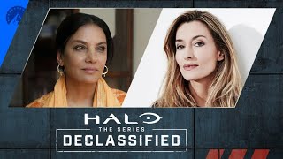 Halo The Series Declassified S2 E3  Natascha McElhone and Shabana Azmi Bring The Power [upl. by Atrim]