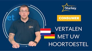 Realtime vertalen met uw Starkey hoortoestellen en onze app Beschikbaar van de 2400 serie [upl. by Wolgast]