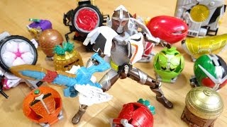 すべてのアームズを装着！仮面ライダーグリドンに似合うのはどれだ！？AC07 アームズチェンジシリーズ レビュー！鎧武ガイム レジェンドアームズ ロックビークル [upl. by Ynffit562]