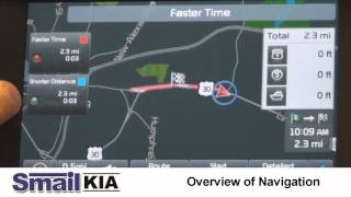 Using Navigation with KIA UVO [upl. by Akihdar795]