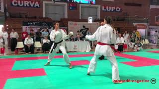 Campionati Assoluti FIKTA 2024  Finale Kumite a squadre fem [upl. by Eirrehc867]