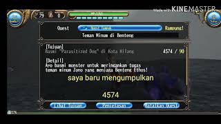 Toramonline Toram farming chapter 2 quotquest ZonoampLefinaquot Parasitized dog [upl. by Hilar393]