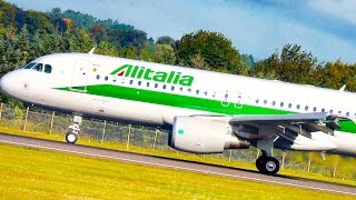 Alitalia Flight Review  AZ111 from Amsterdam Schiphol to Rome Fiumicino [upl. by Eppes]