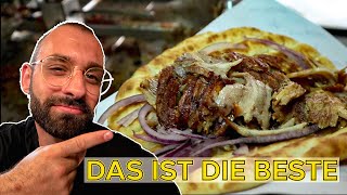 Die beste Gyros Pita gibts bei…  XXL Gyros Pita Tour [upl. by Itsrik]