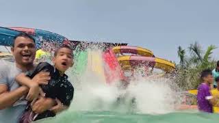 Water Ride Video Tube Slide  Part13 [upl. by Henigman]