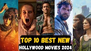 Top 10 MustWatch New Hollywood Movies on Netflix Amazon Prime amp Disney  2024 Movies [upl. by Tonie]