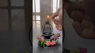 DIY Dhoop Stand  Smoke Fountain shorts diy smokefountain craft dhoopstand [upl. by Inoj]