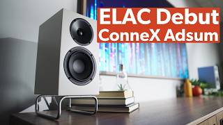 ELAC Debut ConneX Adsum powered stereo speakers  Crutchfield [upl. by Ydiarf]