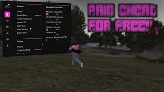 FREE PAID CHEAT FOR FIVEM ALLWAYS WORK 🌸🔫 [upl. by Aleunam464]