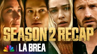 La Brea Season 2 Recap  NBC [upl. by Rehpotsirahc]