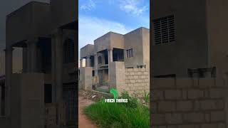 Beautiful Building Designs in Ghana Ghana Ejisu Buildings Shorts [upl. by Andersen]