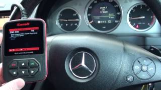 W204 Mercedes C Class Glowplug Problem Diagnose [upl. by Gonagle]