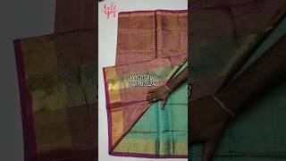 Pure Uppada tissue handloom sarees pattusarees handloomsarees uppadasarees latestsarees shorts [upl. by Almeeta]