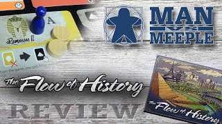 The Flow of History TMG Games Review by Man Vs Meeple [upl. by Nnahgem]