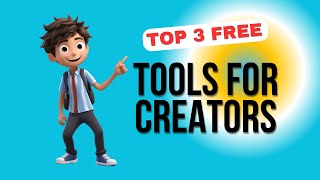 FREE TOOLS FOR CONTENT CREATORS [upl. by Nilrah]