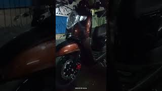 Repaint scoopy FI 2019 xirallic brown [upl. by Karmen]