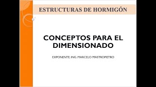 Conceptos básicos de dimensionado a flexión de Hormigón Armado [upl. by Dutchman828]