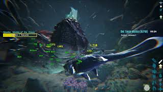 Ark Alpha Moeder Boss Fight  Genesis Part 1  Ark Survival Evolved [upl. by Maryl]