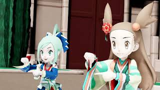 MMD Pokemon  Chocolate Cream Jasmine Lisia [upl. by Anaiad]