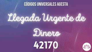 💲 CÓDIGO SAGRADO AGESTA  PARA LA LLEGADA URGENTE DE DINERO 💲 [upl. by Anih358]